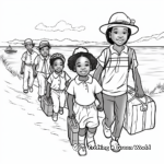 The Great Migration Coloring Pages for Kids 1