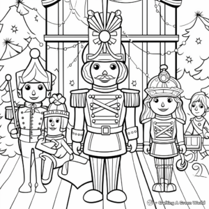 The Nutcracker Story Coloring Pages 1