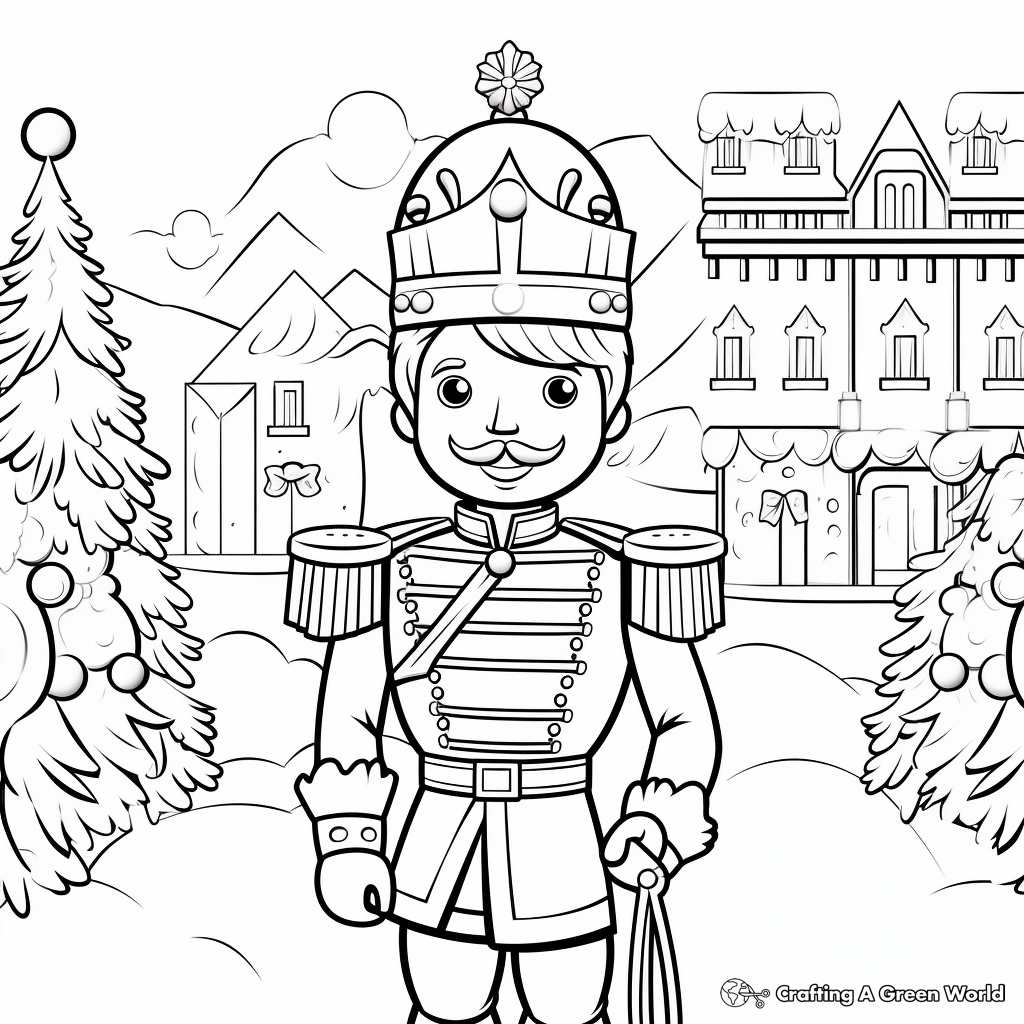 The Nutcracker Story Coloring Pages 2