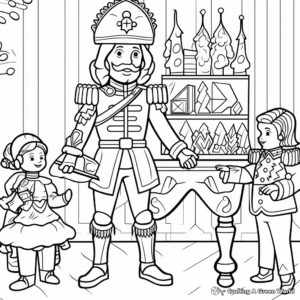 The Nutcracker Story Coloring Pages 4