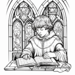 The Pater Noster Coloring Pages for Latin Lovers 1