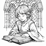 The Pater Noster Coloring Pages for Latin Lovers 3