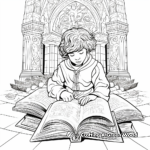 The Pater Noster Coloring Pages for Latin Lovers 4