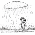 The Splashing Rainfall Coloring Pages 3