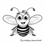 The World of Insects: Easy Coloring Pages 1