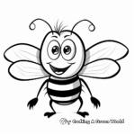 The World of Insects: Easy Coloring Pages 4