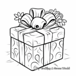 Tiny Surprise Gift Box Coloring Pages for Children 4