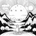 Tranquility-Inspired Zen Doodle Coloring Pages 3