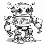 Transformative Robots Pixel Art Coloring Pages 3