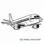 Transport Jet Coloring Pages 3