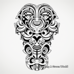 Tribal Arm Tattoo Coloring Sheets 2