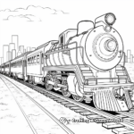 Twentieth Century Limited Train Coloring Pages 3