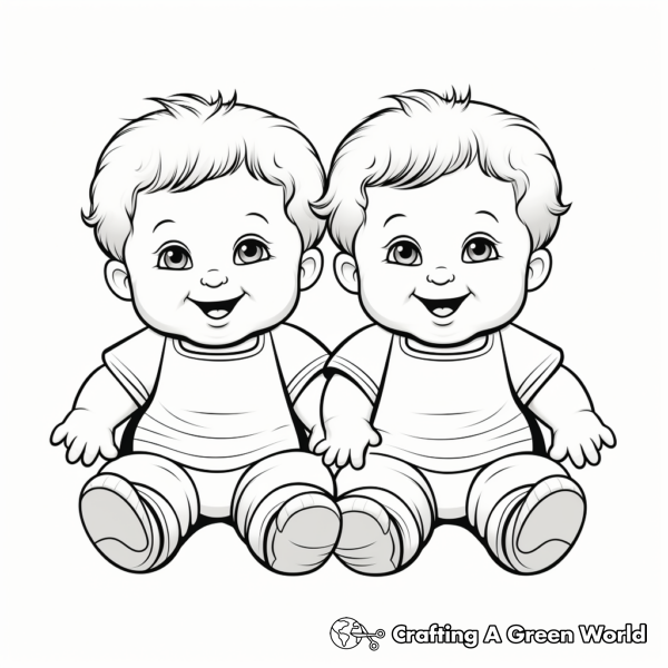 Baby Coloring Pages Free Printable 