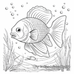 Underwater Marvels: Fish and Sea Creature Coloring Pages 1