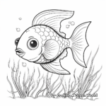 Underwater Marvels: Fish and Sea Creature Coloring Pages 2