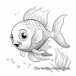 Underwater Marvels: Fish and Sea Creature Coloring Pages 3