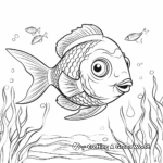 Underwater Marvels: Fish and Sea Creature Coloring Pages 4