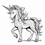 Unicorn Fantasy Pixel Coloring Pages 2