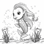 Unicorn Mermaid Mix: Exciting Coloring Pages 2