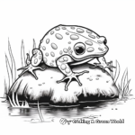 Unique Strawberry Poison Dart Frog Coloring Pages 1