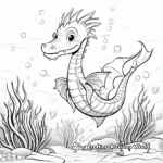Unknown Species of Sea Dragon Coloring Pages 3