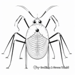 Unusual Bombardier Beetle Coloring Pages 3