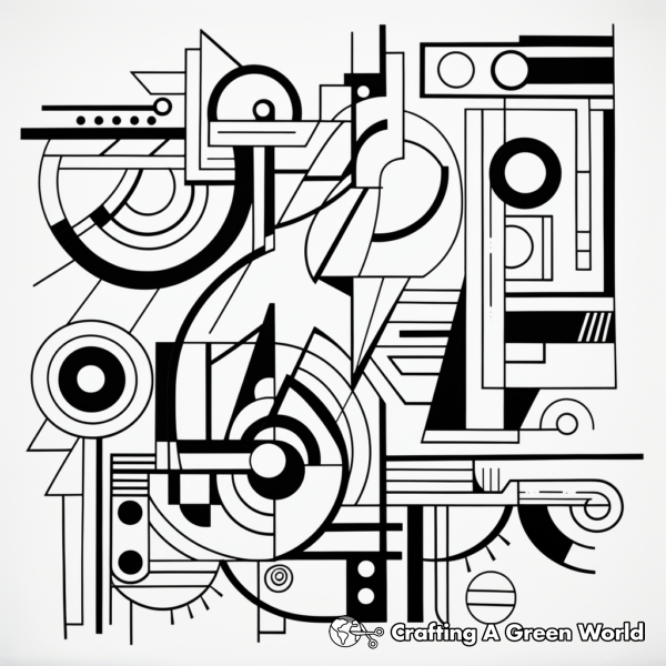 Abstract Coloring Pages - Free & Printable!