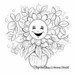 Uplifting Sunshine Positive Affirmation Coloring Pages 4