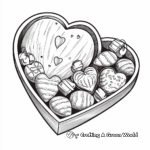 Valentines Day Chocolate Box Coloring Pages 3