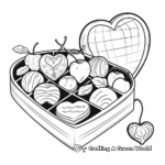 Valentines Day Chocolate Box Coloring Pages 4