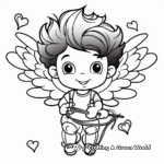 Valentines Day Cupid Coloring Pages 3