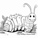 Velvet Worm Coloring Pages for Nature Lovers 1