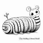 Velvet Worm Coloring Pages for Nature Lovers 3