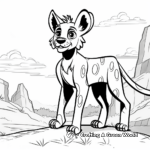 Vintage-Style Tasmanian Tiger Coloring Pages 2