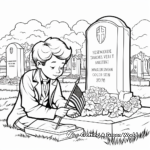 Vintage WWII Memorial Day Coloring Pages 4