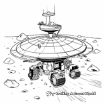 Voyager Spacecraft Coloring Pages for Space Enthusiasts 2