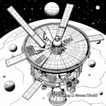 Voyager Spacecraft Coloring Pages for Space Enthusiasts 3