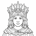 Warrior Crown Coloring Pages: Medieval, Roman, and Greek 1