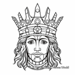 Warrior Crown Coloring Pages: Medieval, Roman, and Greek 3