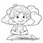 Weather Predicting Cloud Coloring Pages 1