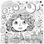 Whimsical Dream Doodle Coloring Pages for the Imagination 1