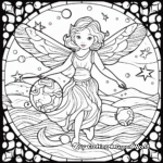Whimsical Fairy Tale Mosaic Coloring Pages 3