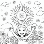 Whimsical Kindness Positive Affirmation Coloring Pages for Kids 2