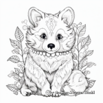 Whimsical Red Panda Coloring Pages for Creative Minds 1