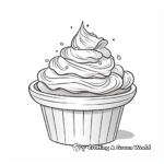 Whipped Cream on Ice Cream Coloring Pages 2