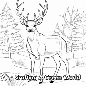 Winter For Adults Coloring Pages - Free &amp; Printable!