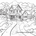 Winter Wonderland Coloring Pages for February 4
