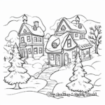 Winter Wonderland Coloring Pages For Middle School 1