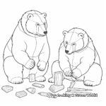Wombats DIY Repair Coloring Pages for Kids 1