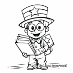 World War Veteran Coloring Pages for Veterans Day 1